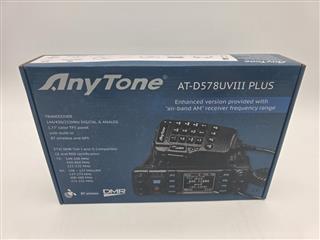 AnyTone AT-D578UVIII Plus BT Mobile GPS DMR Digital Analog Radio Transceiver